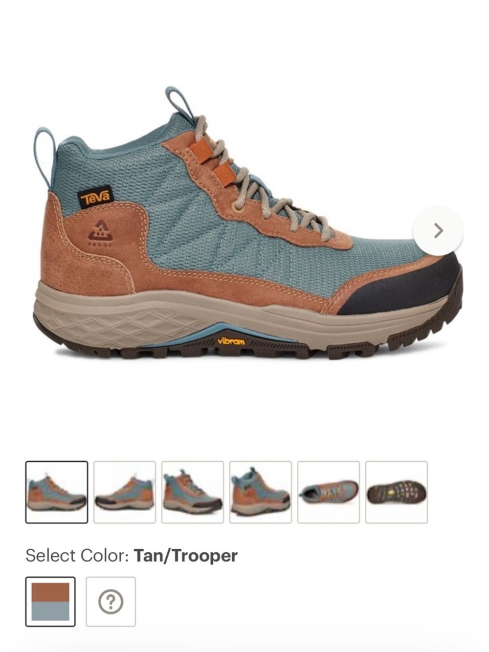 Teva women’s Waterproof Mid hiking boots